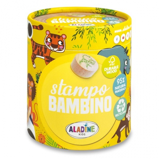 Razítka Stampo Bambino Safari 8ks