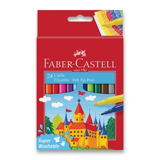 Fixy Castle 24 barev Faber-Castell
