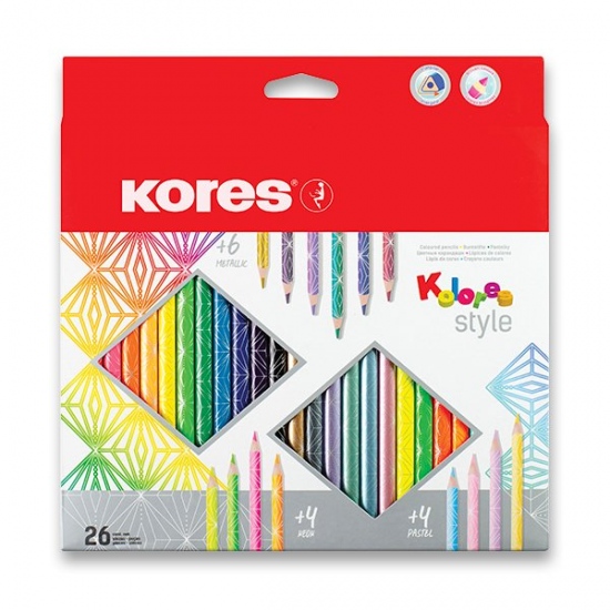 Pastelky Kolores Style 26 barev : 9023800933201