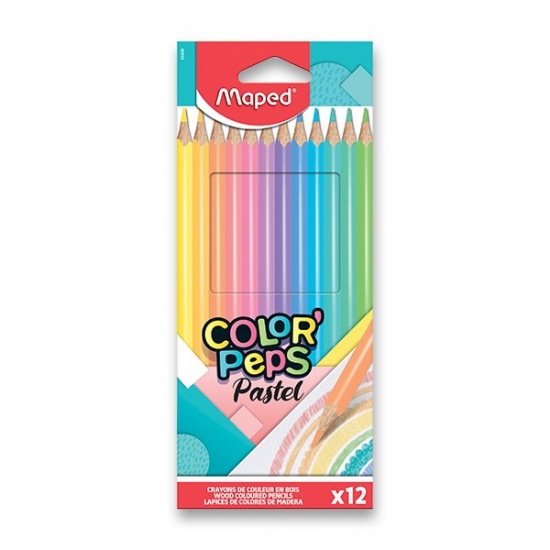 Pastelky Color Peps Pastel 12 barev Maped
