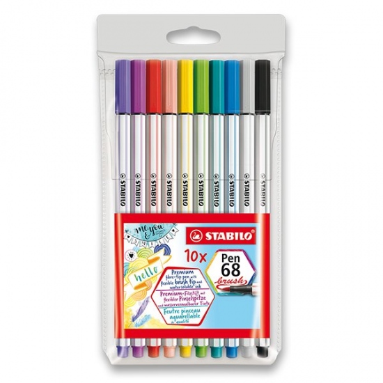 Fix Pen 68 Brush 10 barev