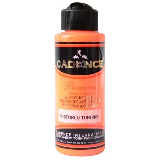Akrylová barva Cadence Premium 70 ml - fluorescent orange neon oranžová