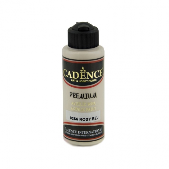Akrylová barva Cadence Premium 120 ml - rossy beige růžovobéžová