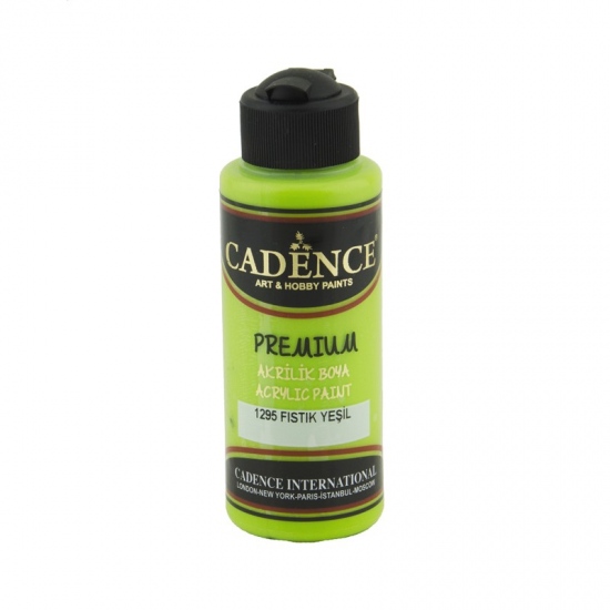 Akrylová barva Cadence Premium 120 ml - pistachio green zelená pistáciová Aladine