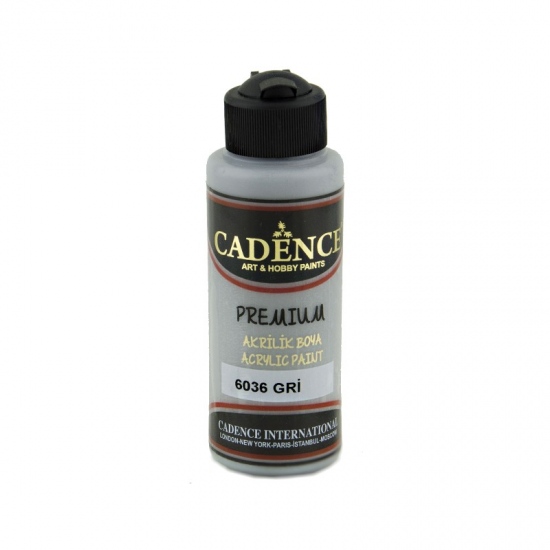 Akrylová barva Cadence Premium 120 ml - gray šedá