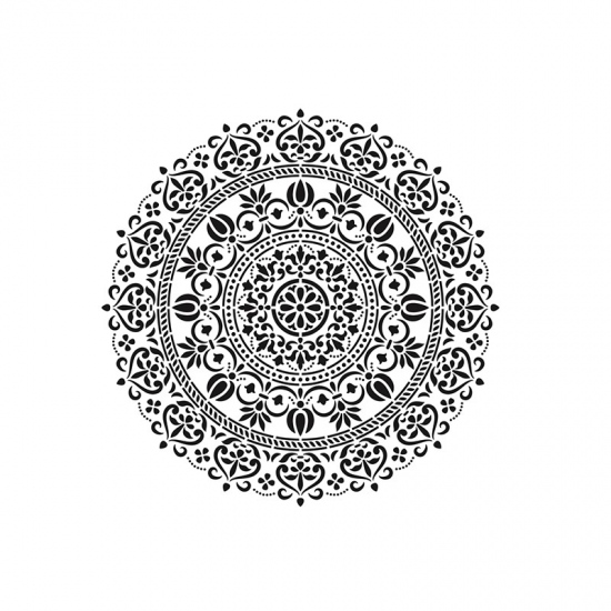 Šablona Cadence kolekce HomeDeco 25 x 25 cm - Mandala