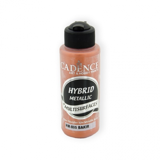 Metalická barva na všechny povrchy Cadence Hybrid Metallic 70 ml - copper měděná