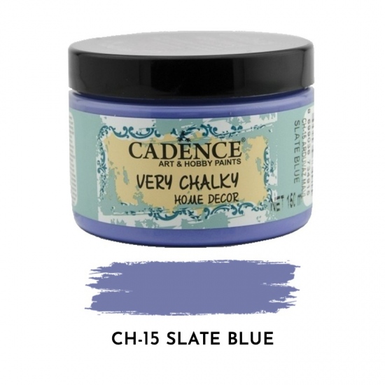 Křídová barva Cadence Very Chalky 150 ml - slate blue modrá břidlicová