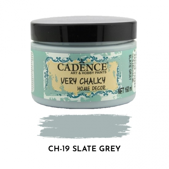 Křídová barva Cadence Very Chalky 150 ml - slate grey břidlicově šedá