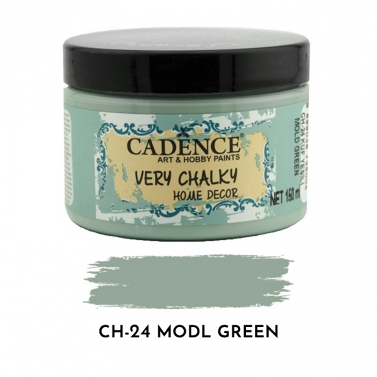 Křídová barva Cadence Very Chalky 150 ml - modl green mechově zelená