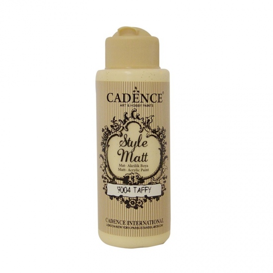 Matná akrylová barva Cadence Style Matt 120ml - taffy karamelová