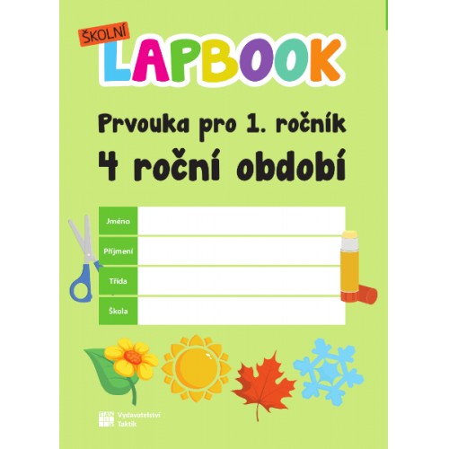 Školní lapbook - Prvouka: 4 roční období