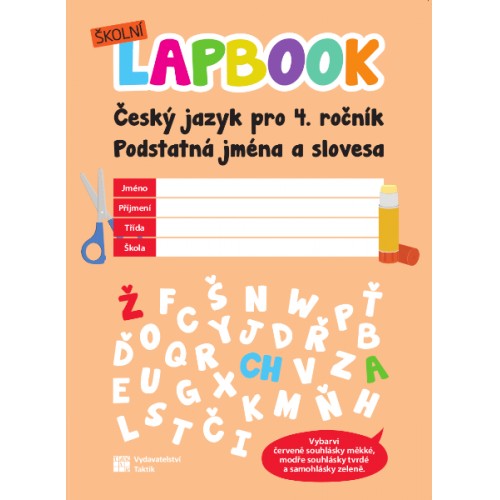 Školní lapbook - Čeština: Podstatná jména a slovesa