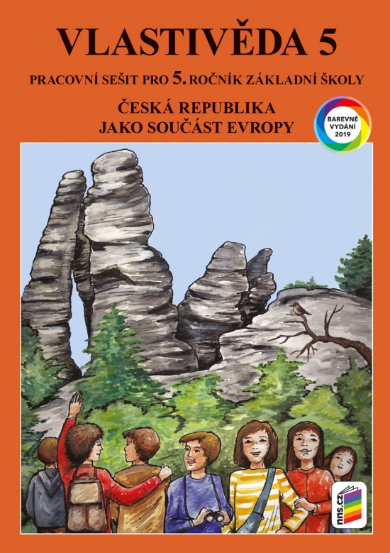 Vlastivěda 5 - ČR jako součást Evropy barevný pracovní sešit (5-43)