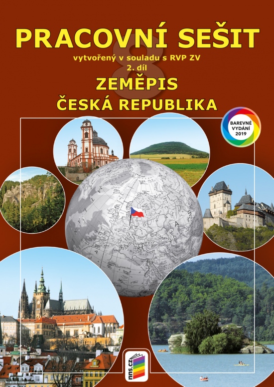 Zeměpis 8, 2. díl - Česká republika barevný pracovní sešit (8-74)