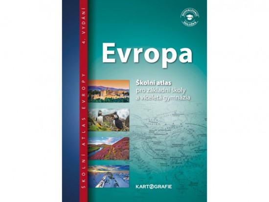 Evropa – atlas pro ZŠ a víceletá gymnázia Kartografie