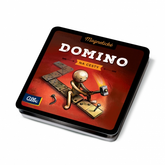 Magnetické hry na cesty - Domino ALBI