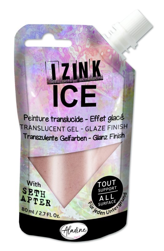 Poloprůhledná barva Izink Ice 80 ml - cool copper měděná