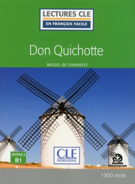 Lectures faciles N3 - Don Quichotte - Livre + audio