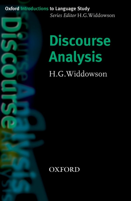 Oxford Introductions to Language Study Discourse Analysis
