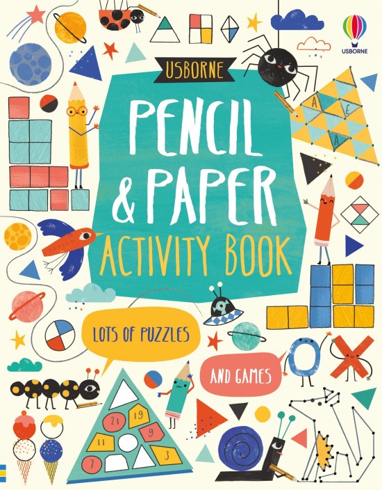 Usborne Pencil and Paper Activity Book