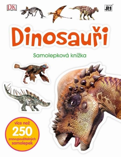 Samolepková kniha 6+ - Dinosauři