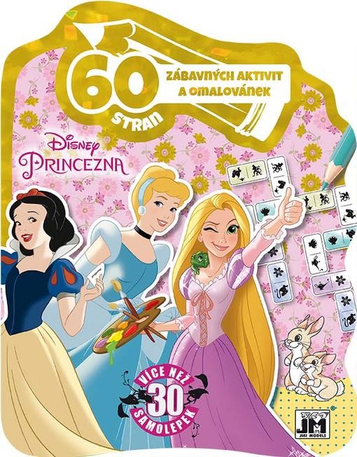 Knihy aktivit (60 aktivit) Disney Princezny