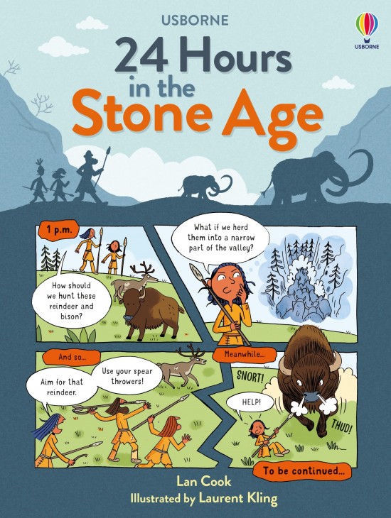 24 Hours In the Stone Age Usborne Publishing