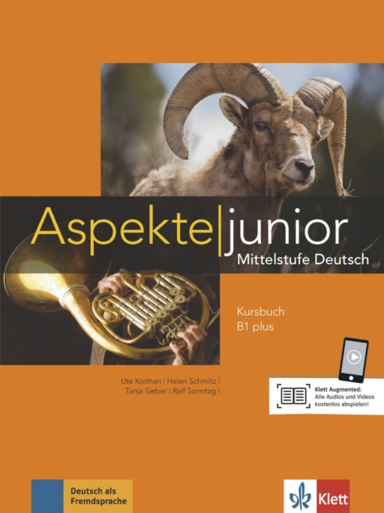 Aspekte junior 1 (B1+) – Kursbuch + online MP3/video