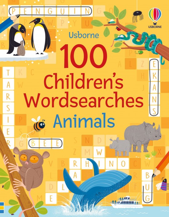 100 Children´s Wordsearches: Animals Usborne Publishing