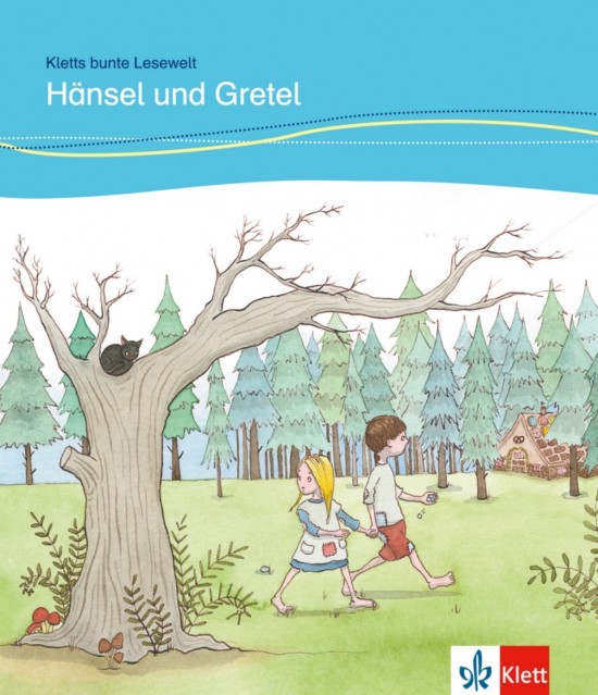 Kletts bunte Lesewelt: Märchen Hänsel und Gretel - Buch + Online-Angebot