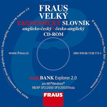FRAUS Velký ekonomický slovník anglicko-český / česko-anglický CD-ROM