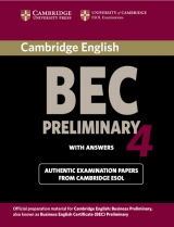 Cambridge BEC Preliminary 4 Student´s Book with Answers