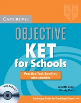 Objective KET for Schools Practice Test Booklet with Audio CD