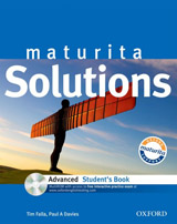 Maturita Solutions Advanced STUDENT´S BOOK + CD-ROM Czech Edition