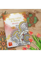 Keep calm & draw - Mandalas (antistresové omalovánky)