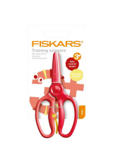 Fiskars Trénovací nůžky - červené od 3 let