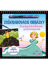 Zoškrabovacie obrázky – Rozprávkové princezné 