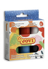 JOVI temperové barvy 6x15ml v kelímku