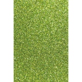 Třpytivý papír, 200 g, A4 - světle zelená