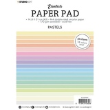 * Blok barevných papírů Studio Light, A5 (36 listů) – pastelové barvy