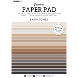 Blok barevných papírů Studio Light, A5 (36 listů) – zemité barvy