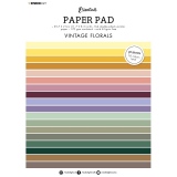 Blok barevných papírů Studio Light, A4 (36 listů) – odstíny zelené a fialové
