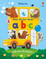 Usborne First Sticker Book abc