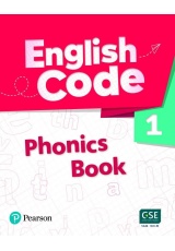 English Code 1 Phonics Book with Audio & Video QR Code