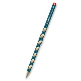 Grafitová tužka Stabilo Easygraph S HB, pro praváky, výběr barev petrolejová