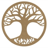 Dřevěný výřez - Strom života