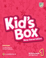Kid´s Box New Generation Level 1 Activity Book with Digital Pack