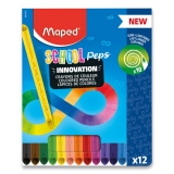 Pastelky Maped School Peps Infinity 12 barev
