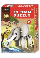 Avenir 3D pěnové puzzle - Slon